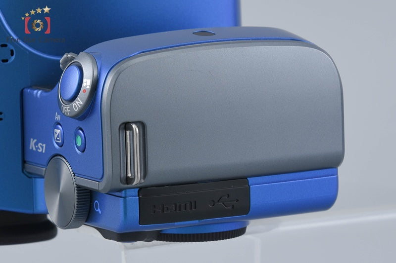 "Shutter count 1,725" Pentax K-S1 Blue 20.1 MP Digital SLR Camera Body