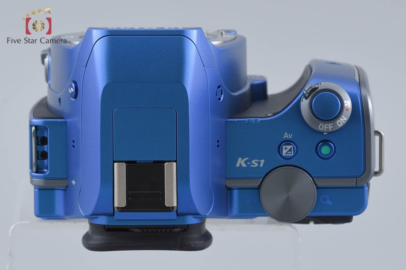 "Shutter count 1,725" Pentax K-S1 Blue 20.1 MP Digital SLR Camera Body