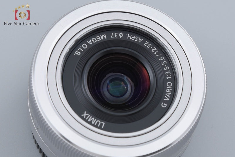 Panasonic LUMIX G VARIO 12-32mm f/3.5-5.6 ASPH. MEGA O.I.S. H-FS12032 Silver