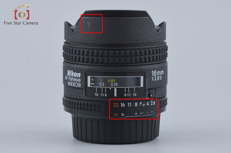Nikon AF Fisheye NIKKOR 16mm f/2.8 D
