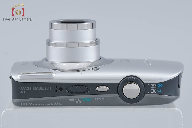 Canon IXY Digital 510 IS Silver 12.1 MP Digital Camera