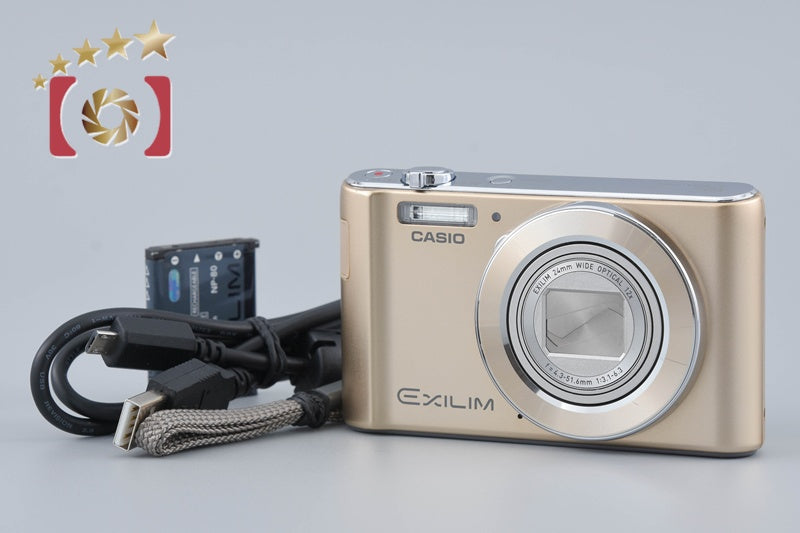 CASIO EXILIM EX-ZS190 Gold 16.1 MP Digital Camera