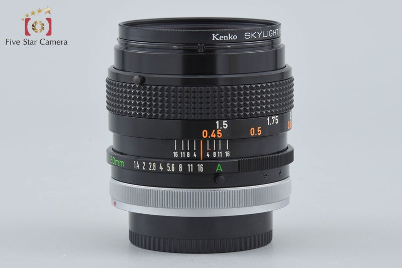 Canon FD 50mm f/1.4 S.S.C.
