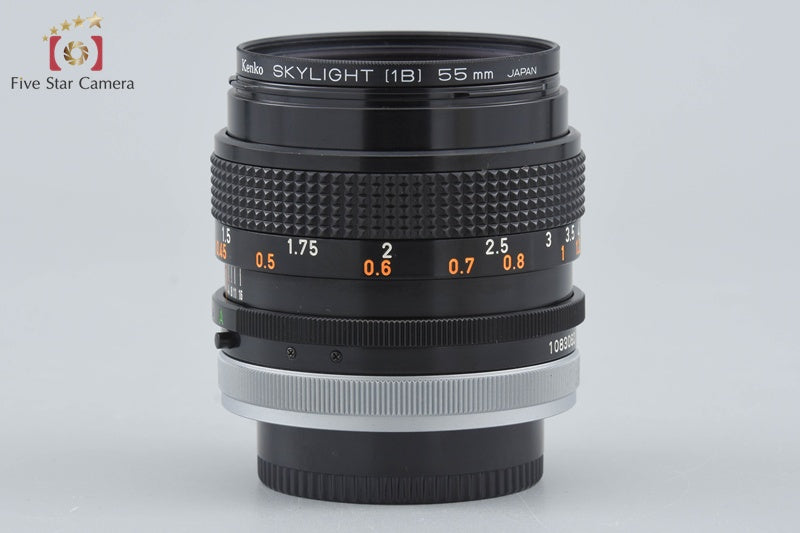 Canon FD 50mm f/1.4 S.S.C.