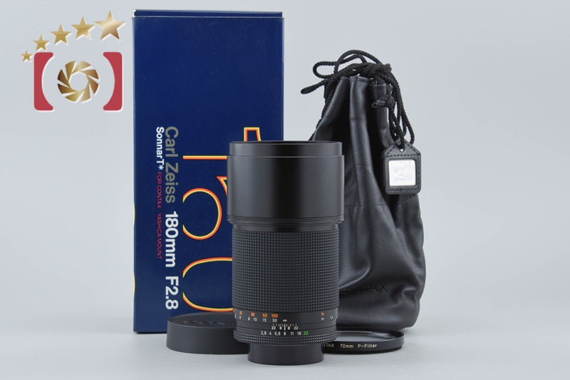 CONTAX Carl Zeiss Sonnar 180mm f/2.8 T* MMJ w/ Box