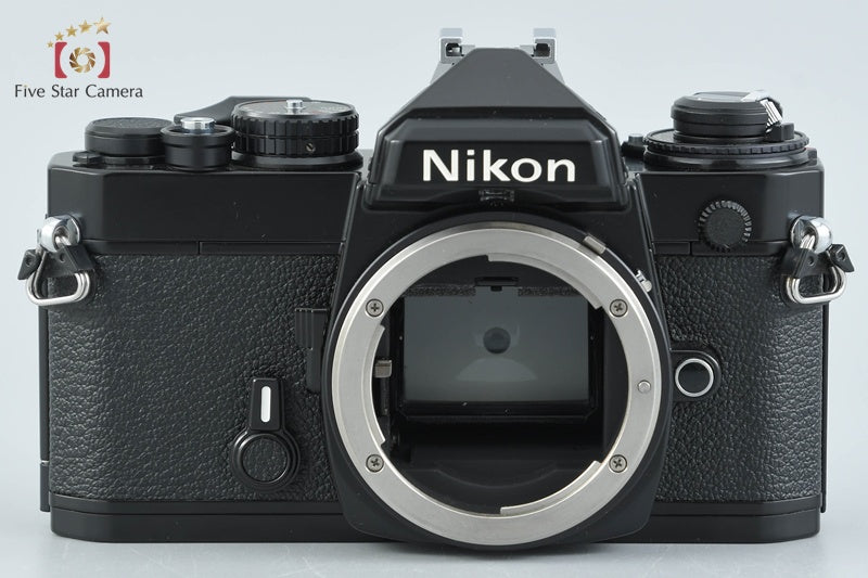 Nikon FE Black 35mm SLR Film Camera Body