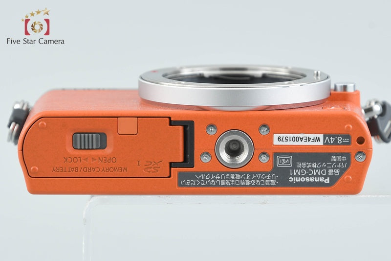 Panasonic LUMIX DMC-GM1 Orange 16.0 MP Digital Camera [Japanese Language Only]