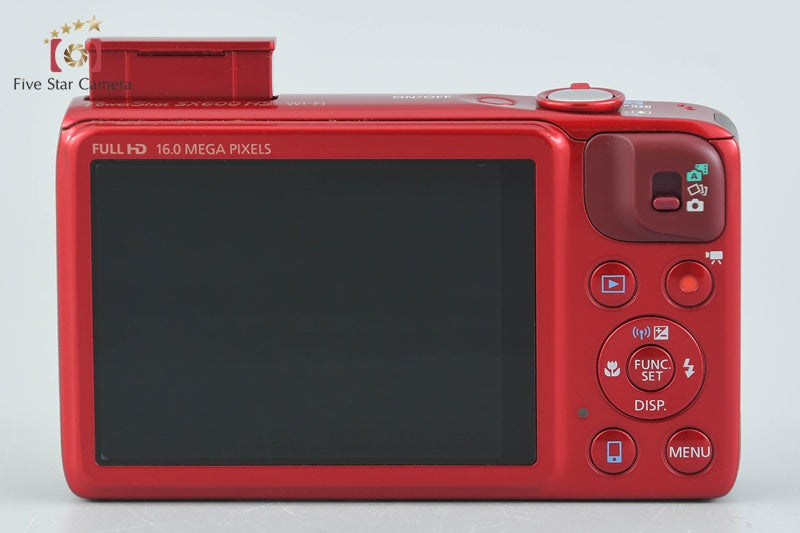 Canon Powershot SX600 HS Red 16.0 MP Digital Camera