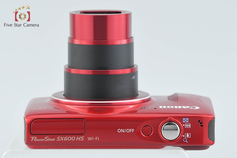 Canon Powershot SX600 HS Red 16.0 MP Digital Camera