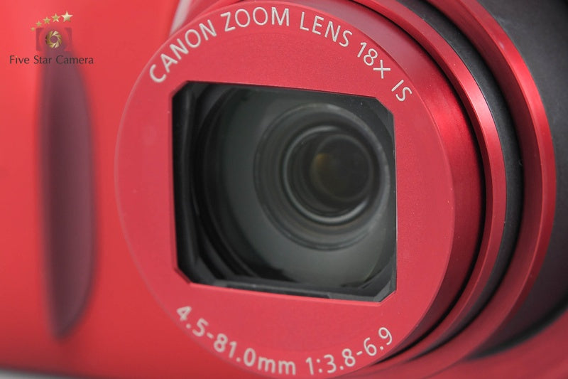 Canon Powershot SX600 HS Red 16.0 MP Digital Camera