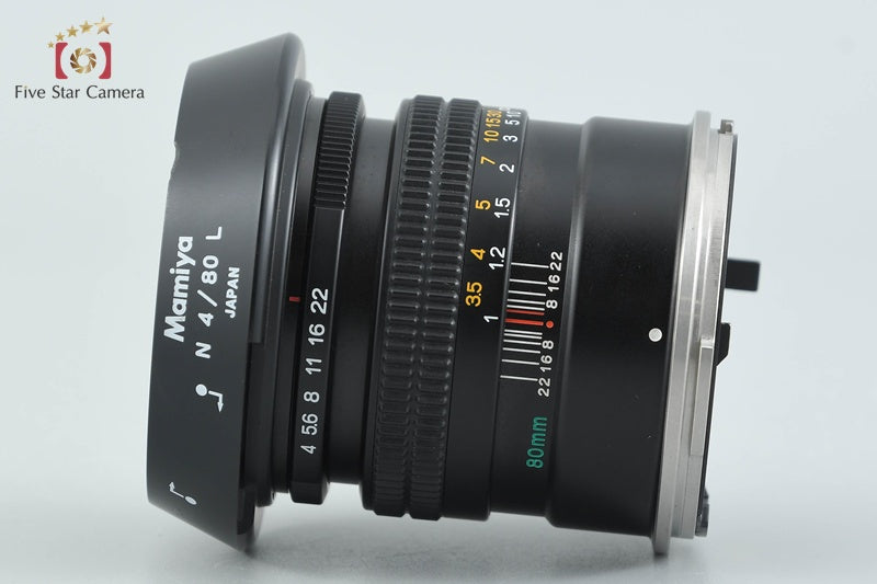 Mamiya N 80mm f/4 L for 7 / 7II 2026.04 Overhauled!!
