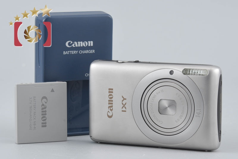 Canon IXY 400F Silver 14.1 MP Digital Camera