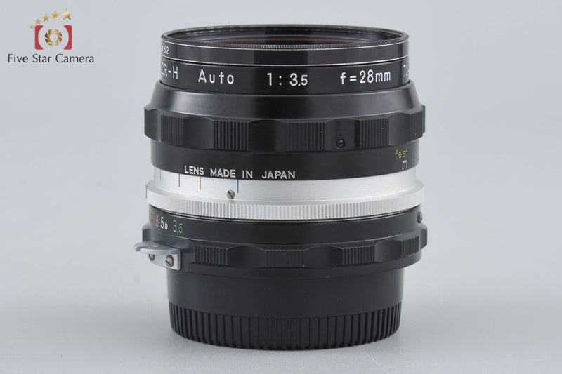 Nikon NIKKOR-H Auto 28mm f/3.5 Non Ai Lens