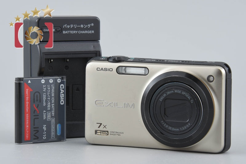 Casio HIGH SPEED EXILIM EX-ZR15 Gold 16.1 MP Digital Camera
