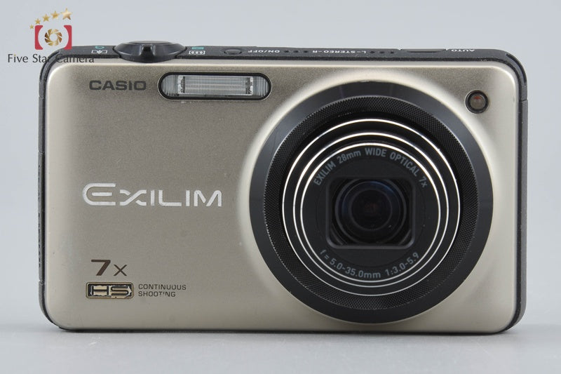Casio HIGH SPEED EXILIM EX-ZR15 Gold 16.1 MP Digital Camera