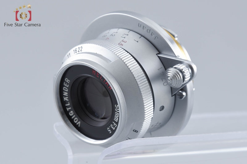Voigtlander HELIAR 50mm f/3.5 BESSA T HELIAR 101 Years Model L39 Mount