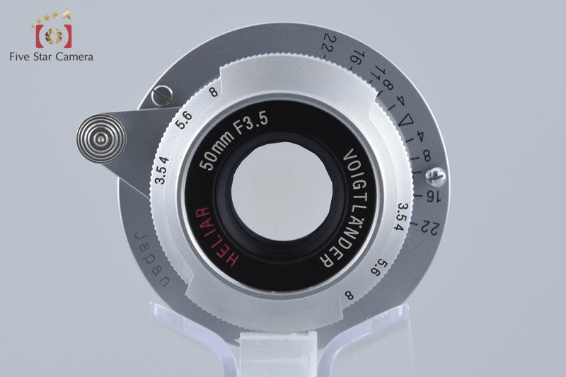 Voigtlander HELIAR 50mm f/3.5 BESSA T HELIAR 101 Years Model L39 Mount