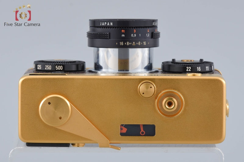 Rollei 35S Gold 60th Anniversary Model 35mm Point & Shoot Film Camera