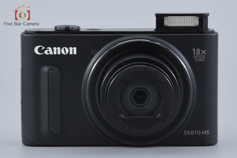 Canon PowerShot SX610 HS Black 20.2 MP Digital Camera