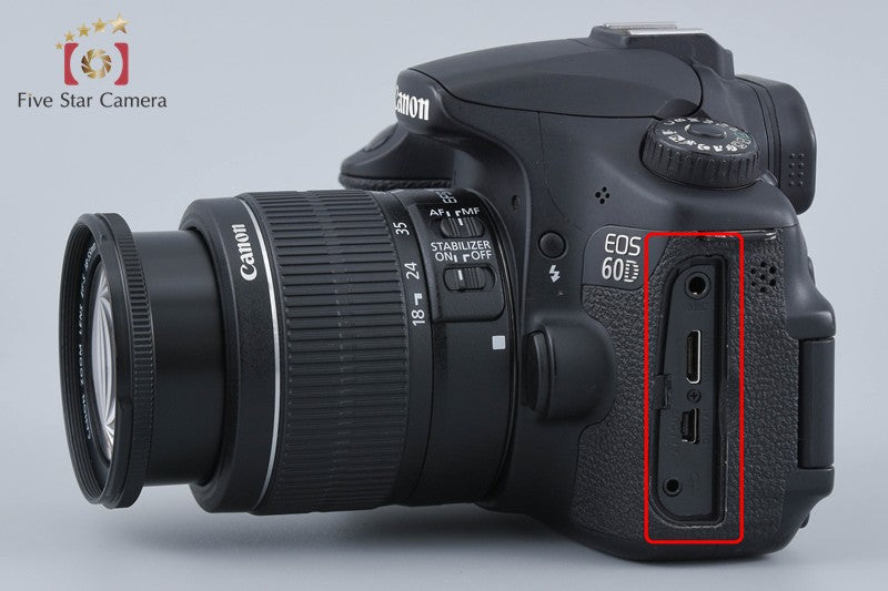 Canon EOS 60D 18.0 MP Digital SLR Camera 18-55 IS II Lens