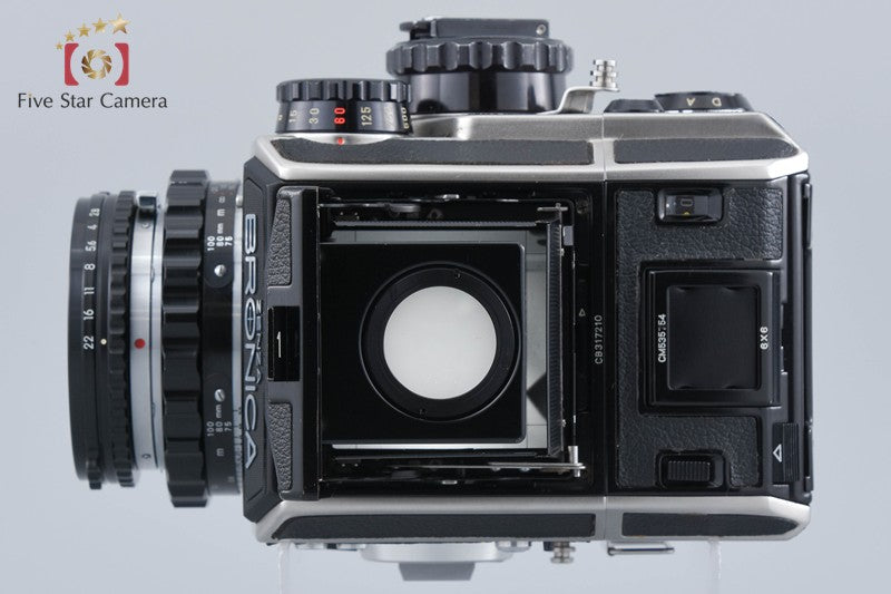 Zenza Bronica EC Black Medium Format Film Camera + Nikon NIKKOR-P.C 75mm f/2.8