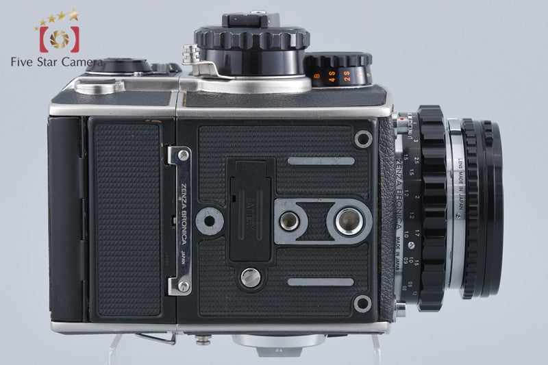 Zenza Bronica EC Black Medium Format Film Camera + Nikon NIKKOR-P.C 75mm f/2.8