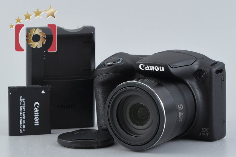 Canon PowerShot SX410 IS Black 20.0 MP Digital Camera