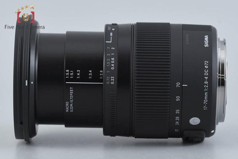 Sigma 17-70mm f/2.8-4 DC MACRO OS HSM Contemporary for Canon w/ Box