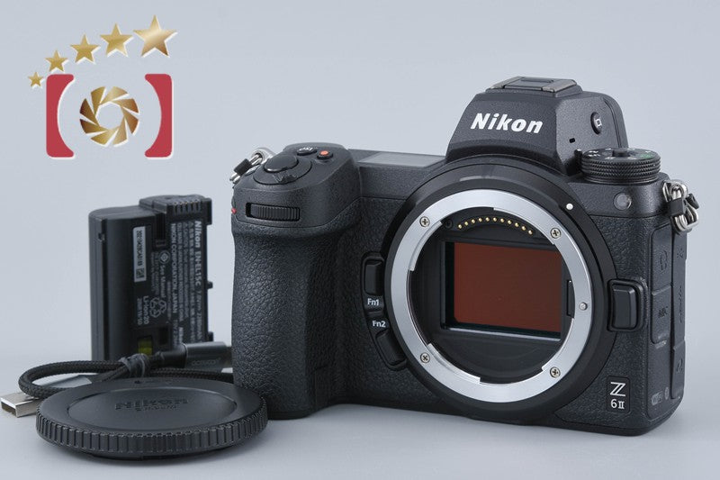 "Shutter count 46" Nikon Z6II 24.5 MP Digital Mirrorless Camera Body