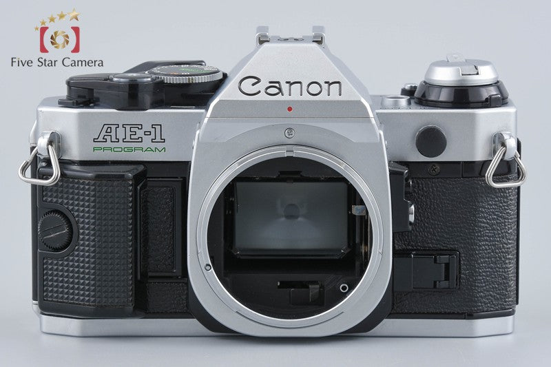 Canon AE-1 PROGRAM Silver 35mm SLR Film Camera Body