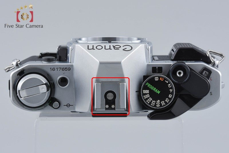 Canon AE-1 PROGRAM Silver 35mm SLR Film Camera Body