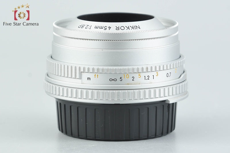 Nikon Ai-S NIKKOR 45mm f/2.8 P Silver
