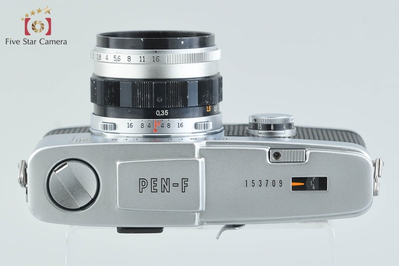 Olympus PEN F 35mm Half Frame Film Camera + F.ZUIKO AUTO-S 38mm f/1.8