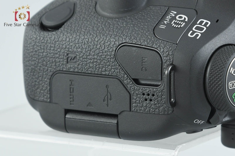 "Count 276" Canon EOS 6D Mark II 26.2 MP Full Frame Digital SLR Camera Body