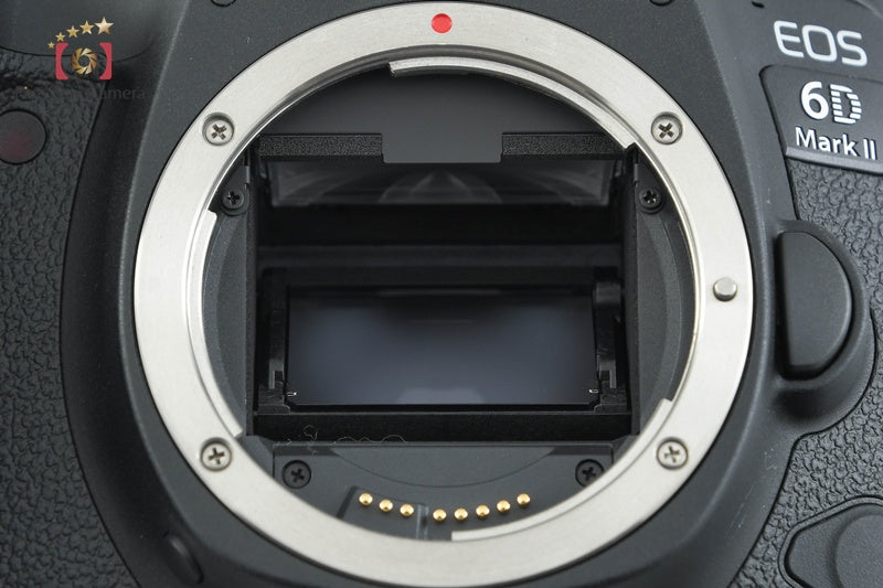"Count 276" Canon EOS 6D Mark II 26.2 MP Full Frame Digital SLR Camera Body