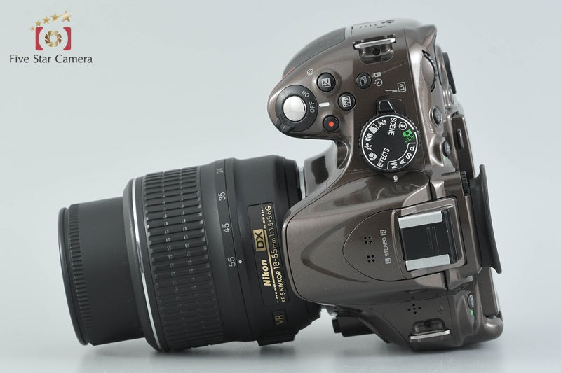Nikon D5200 Bronze 24.1 MP Digital SLR Camera 18-55 VR Lens