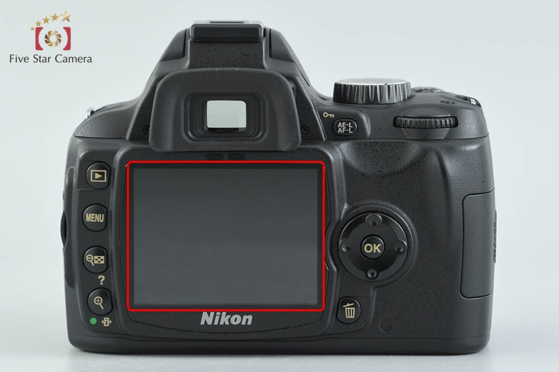 "Shutter count 3,776" Nikon D60 10.2 MP DSLR Camera 18-55 Lens