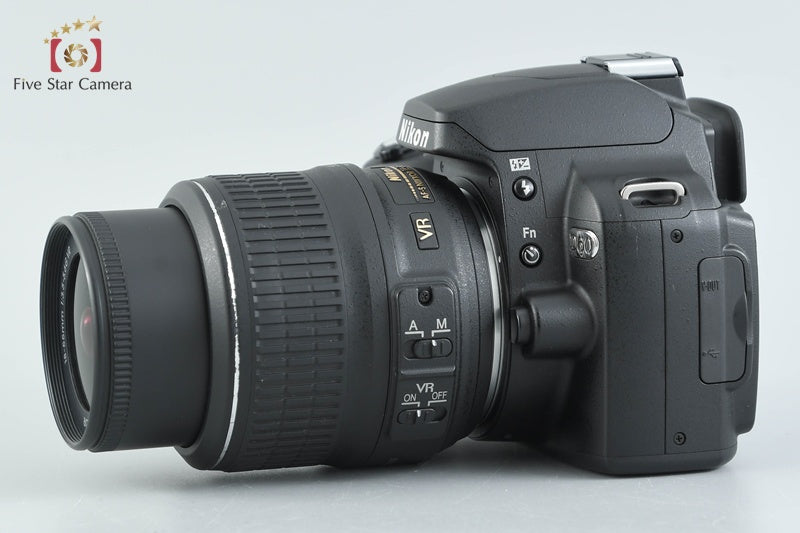"Shutter count 3,776" Nikon D60 10.2 MP DSLR Camera 18-55 Lens