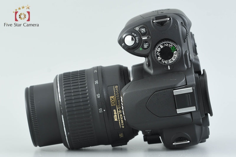 "Shutter count 3,776" Nikon D60 10.2 MP DSLR Camera 18-55 Lens