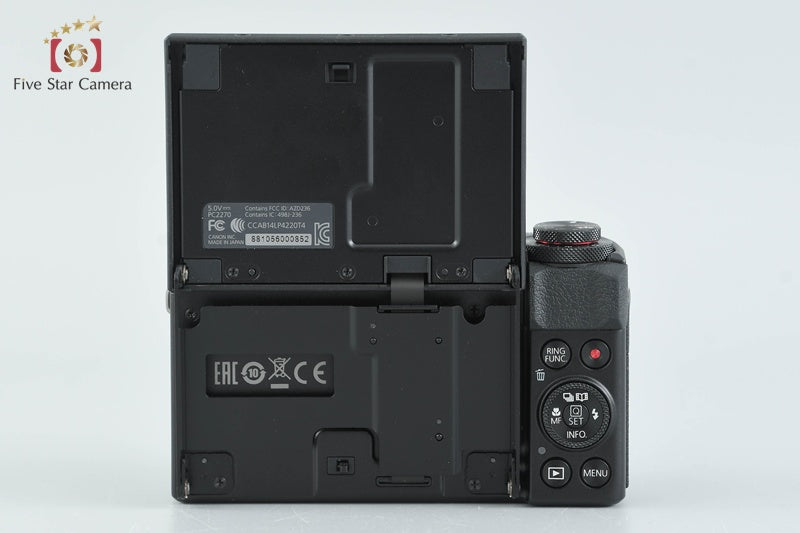 Canon Powershot G7X Mark II Black 20.1 MP Digital Camera