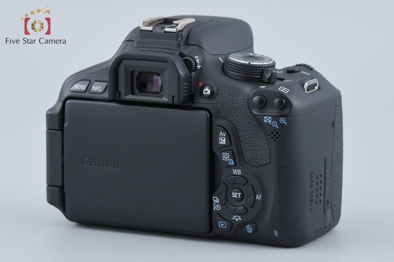 "Count 1,992" Canon EOS Kiss X5 / Rebel T3i / 600D 18.0 MP DSLR Camera Body