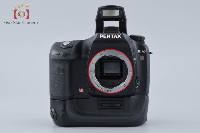 "Count 2,299" PENTAX K10D 10.2 MP Digital SLR Camera 18-55 Lens w/ D-BG2
