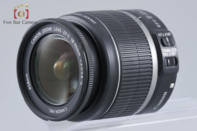 Canon EOS Kiss X3 / Rebel T1i / 500D 15.1 MP DSLR EF-S 18-55 IS Lens