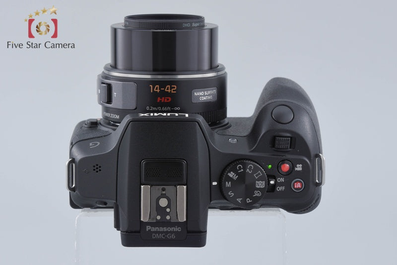 Panasonic LUMIX DMC-G6 Black 16.0 MP 14-42 Lens [Japanese Language Only]
