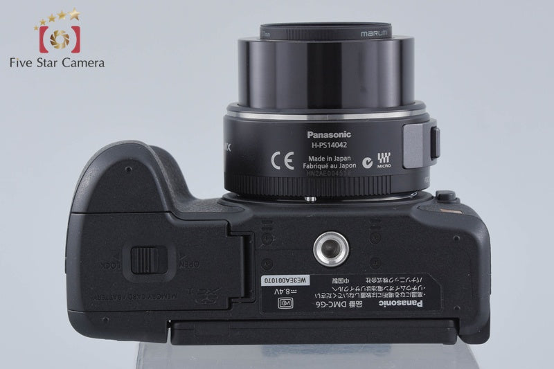 Panasonic LUMIX DMC-G6 Black 16.0 MP 14-42 Lens [Japanese Language Only]