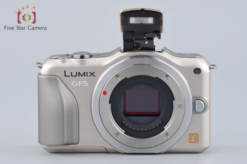 Panasonic LUMIX DMC-GF5 Gold 12.1 MP Mirrorless Camera [Japanese Language Only]