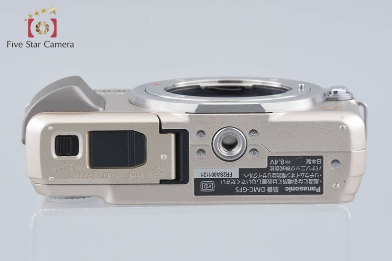 Panasonic LUMIX DMC-GF5 Gold 12.1 MP Mirrorless Camera [Japanese Language Only]