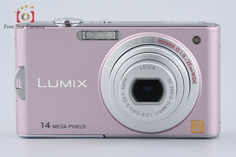 Panasonic LUMIX DMC-FX66 Pink 14.1 MP Digital Camera [Japanese Language Only]