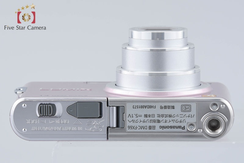 Panasonic LUMIX DMC-FX66 Pink 14.1 MP Digital Camera [Japanese Language Only]