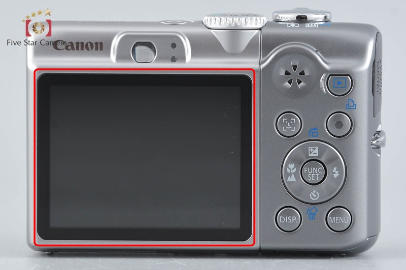 Canon Powershot A1100 IS Silver 12.1 MP Digital Camera